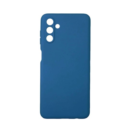 Silicone Case with Camera Shield for Samsung Galaxy A13 5G Dark Blue